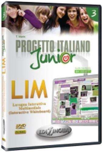 Progetto Italiano Junior 3 LIM CD ROM Software
