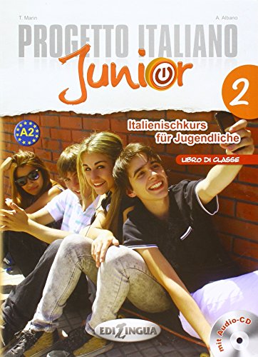 Progetto Italiano Junior 2 fur deutschsprachige Lerner Libro di classe + audio