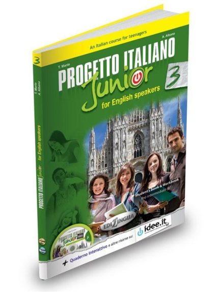 Progetto Italiano Junior 3 for English speakers Libro + audio + video