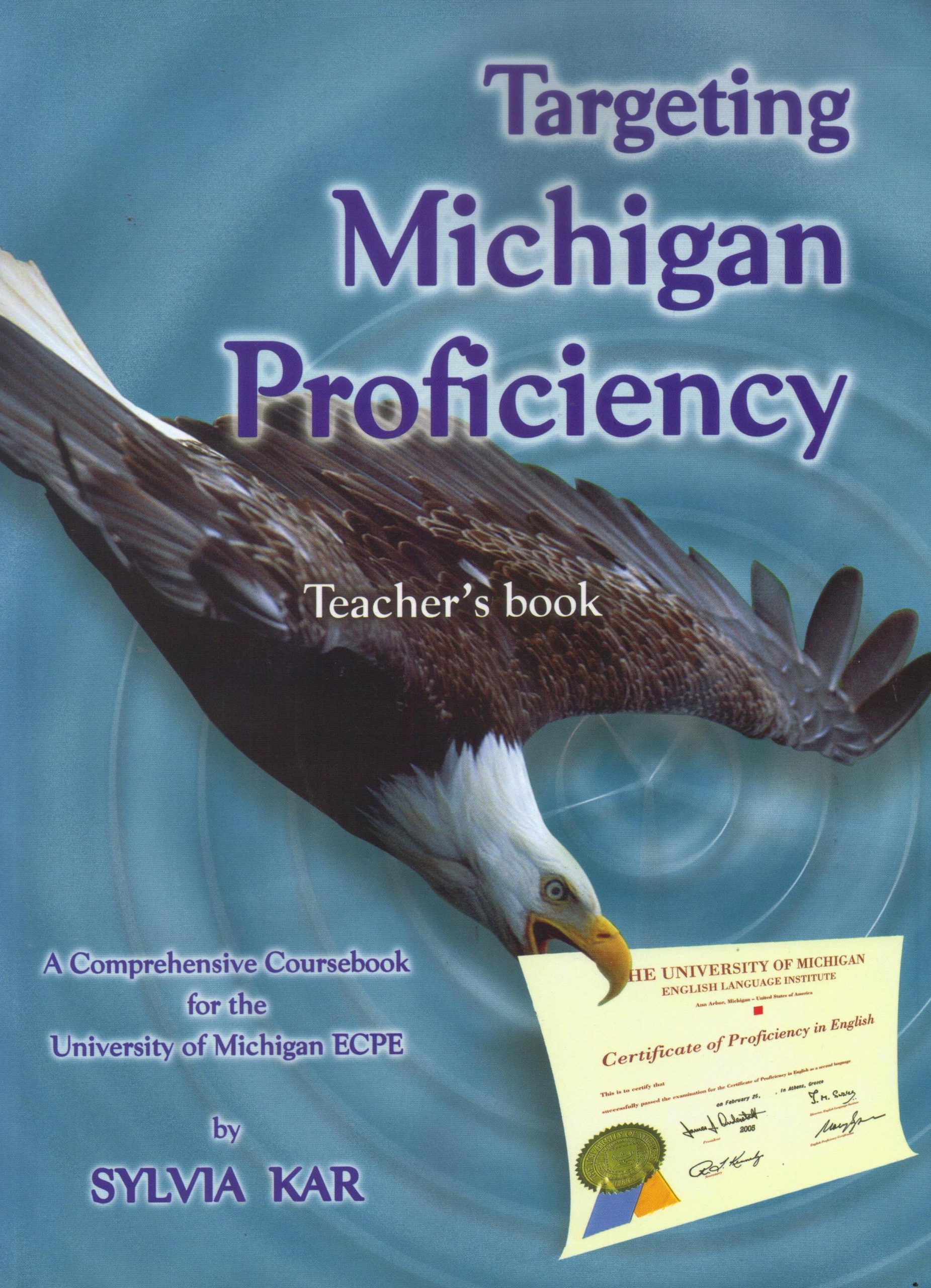 Targeting Michigan Proficiency Teachers Book