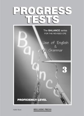 Balance 3 Use of English & Grammar Test Pack