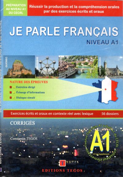 Je Parle Francais Niveau A1 Corriges + CD