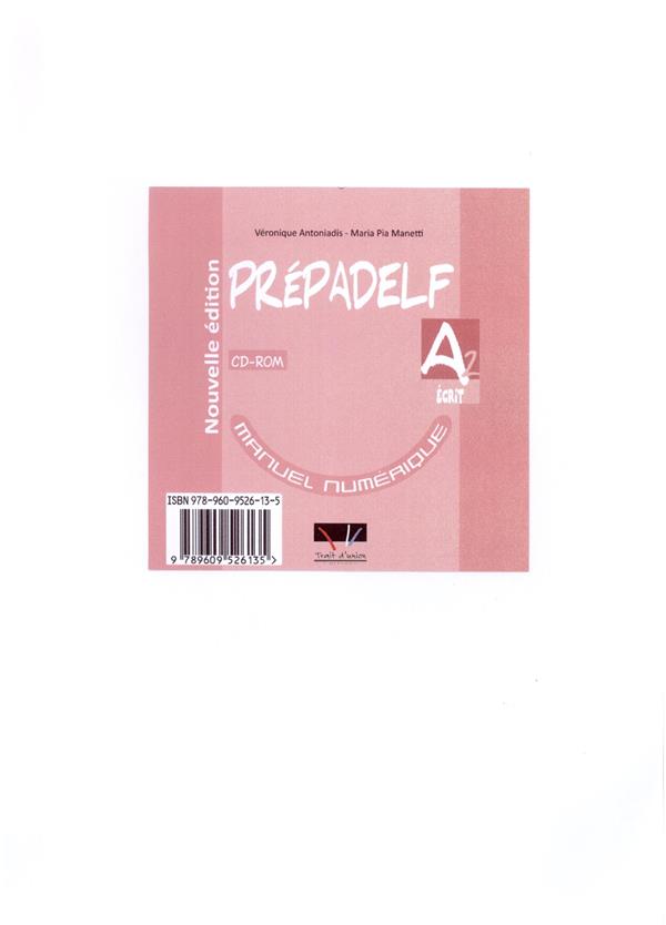 Prepadelf A2 Ecrit Manuel Numerique Nouvelle edition