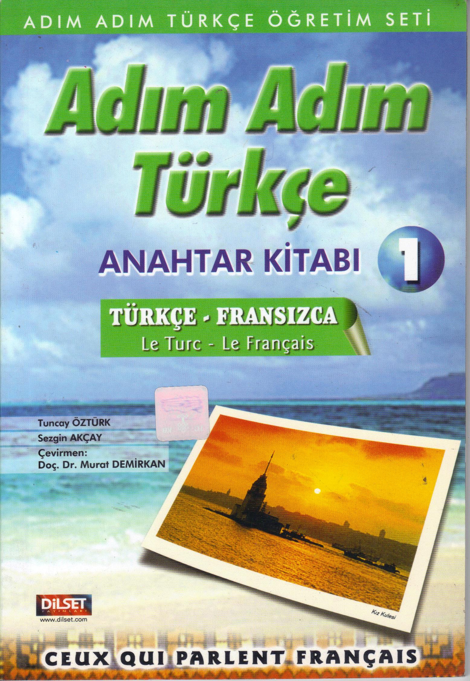 ADIM ADIM TURKCE 1 ANAHTAR KITABI TURKCE FRANSIZCA