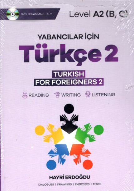Yabancilar Icin Turkce 2 Turkish For Foreigners 2 + DVD+Grammar+Key