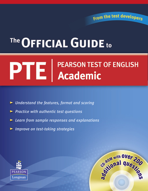 Official Guide to Pearson Test of English Academic PTE (with CD-ROM)