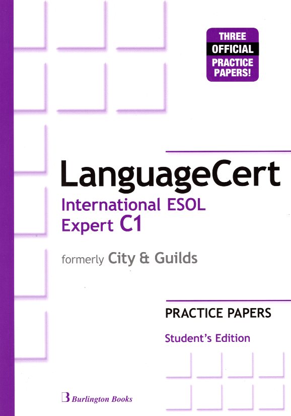 LanguageCert International ESOL Expert C1 formerly City & Guilds