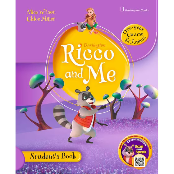 Ricco and Me One-year Course for Juniors Student's Book (+ Starter Booklet and Picture Dictionary)