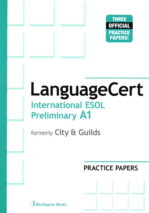 LanguageCert International ESOL Preliminary A1 formerly City & Guilds