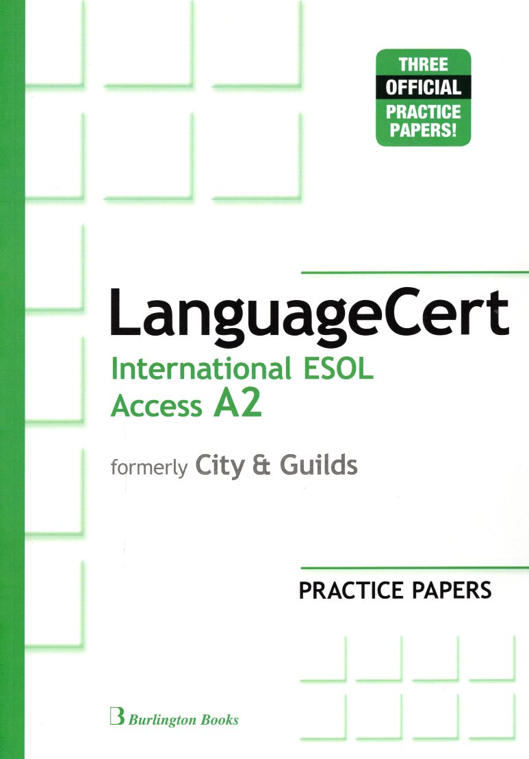 LanguageCert International ESOL Access A2 formerly City & Guilds