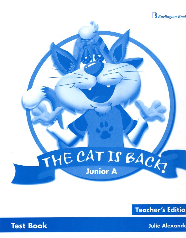 The Cat is back Junior A Test Book Teacher's Edition