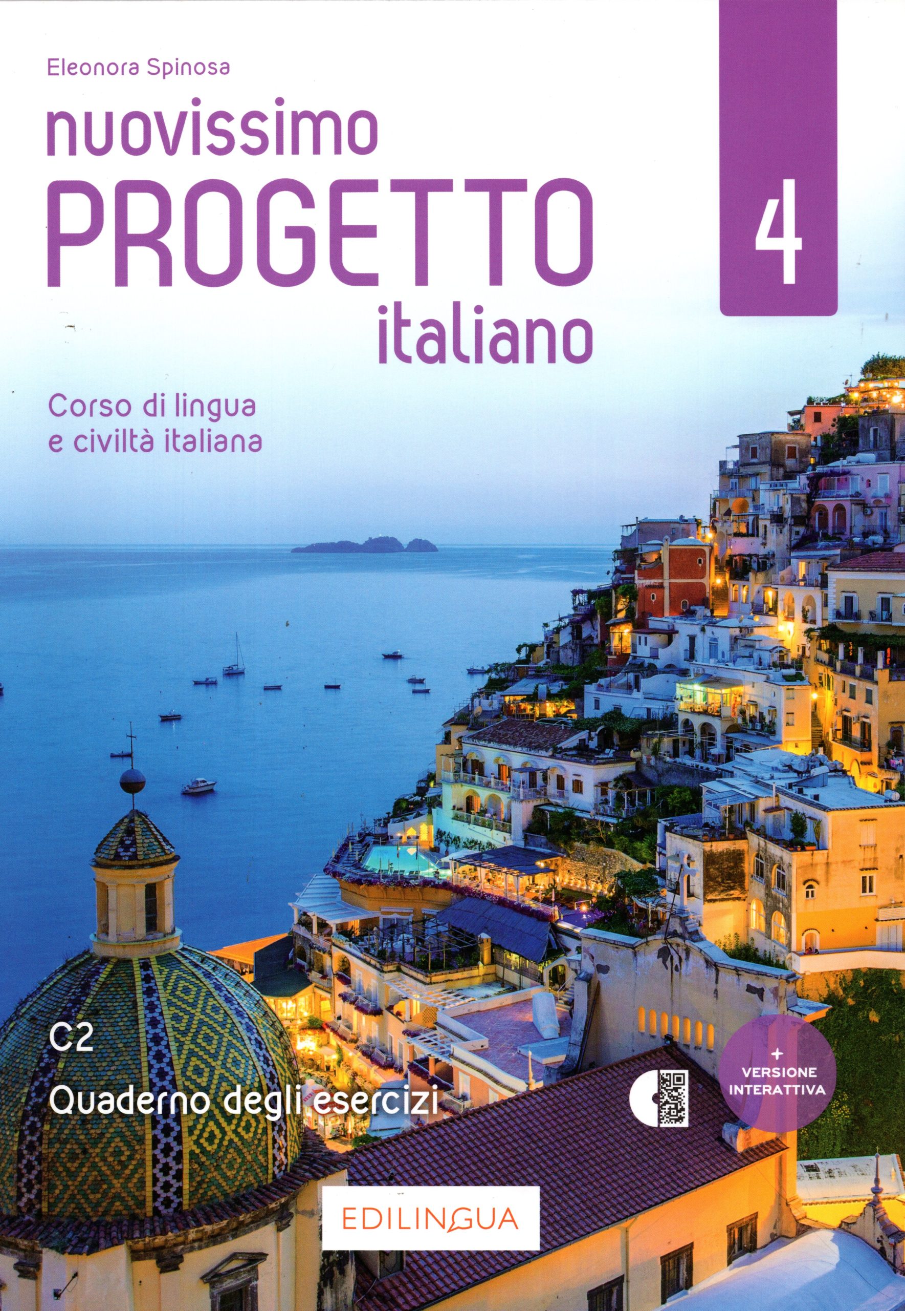Nuovissimo Progetto italiano 4 Quaderno degli esercizi + versione interattiva