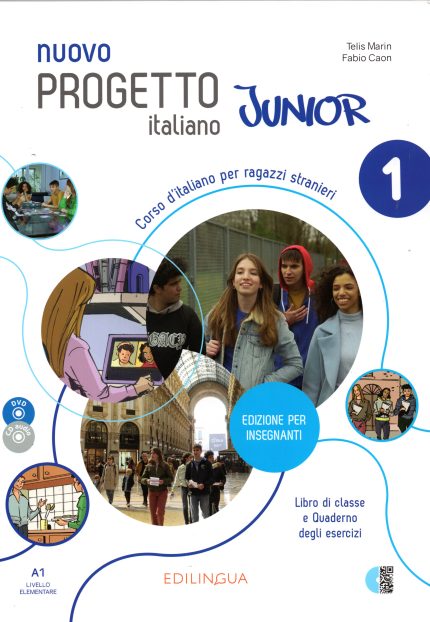 Nuovo Progetto italiano Junior 1 Edizione per insegnanti (+ CD + DVD Video)