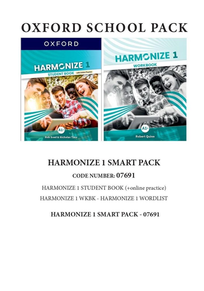 HARMONIZE 1 SMART PACK -07691 HARMONIZE 1 SMART PACK -07691