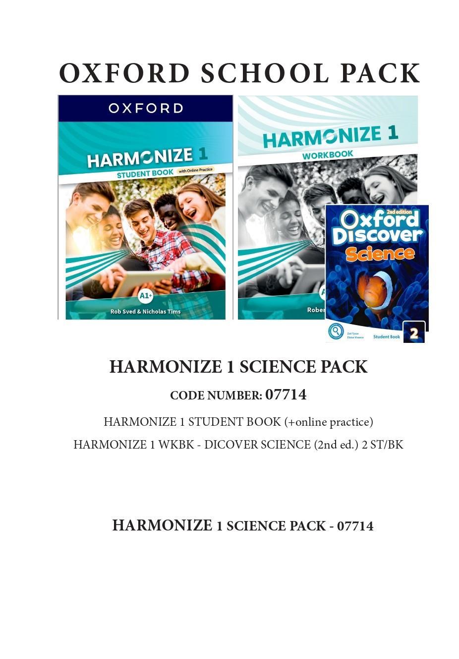 Harmonize 1 Science Pack