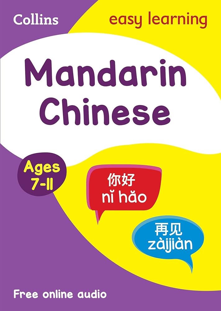 Easy Learning Mandarin Chinese Age 7-11 Ideal for learning at home Free Online Audio
