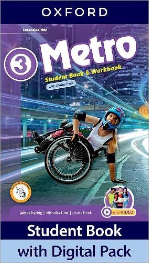 Metro Level 3 Student Book and Workbook with Digital Pack