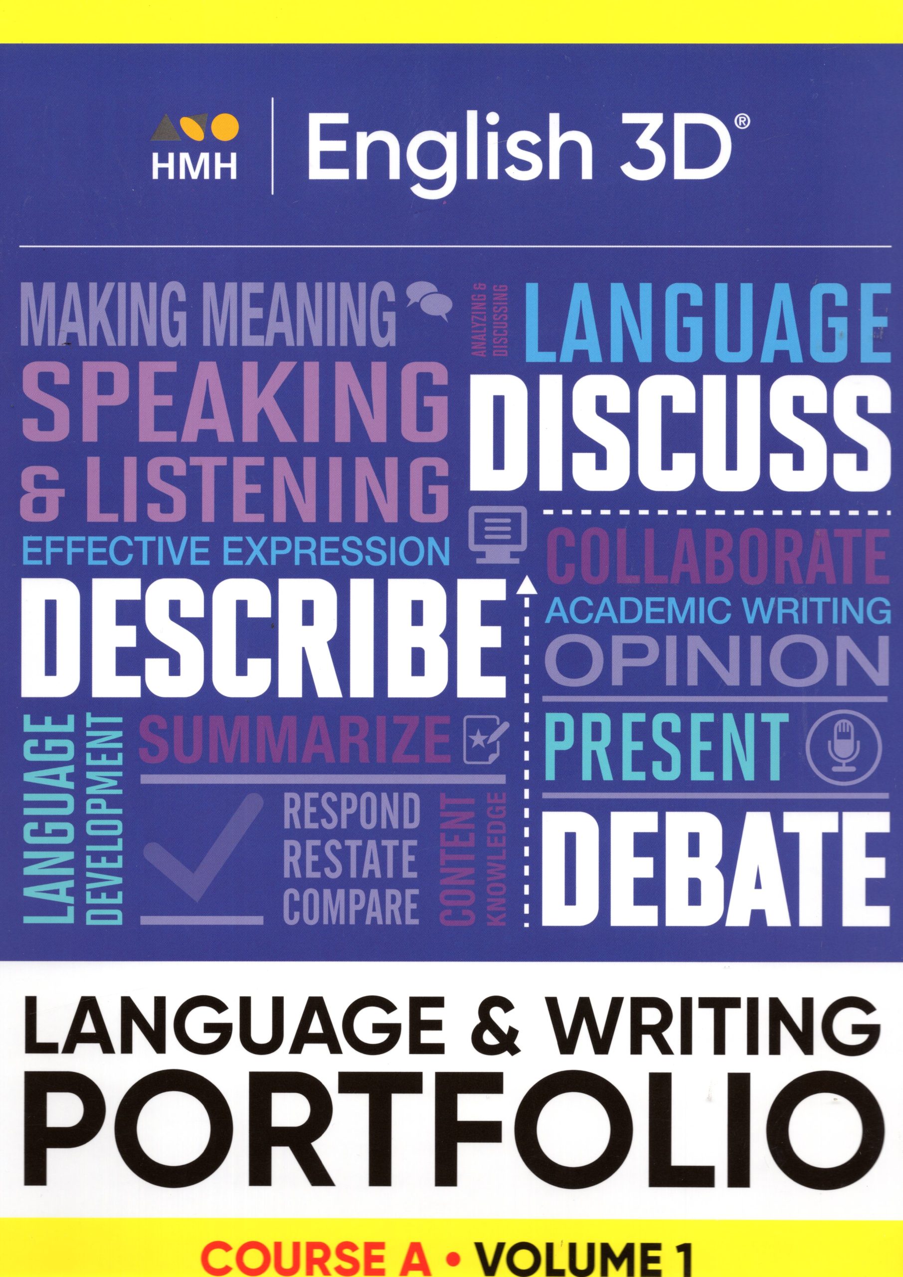 English 3D Course A Volume 1 Language & Writing Portfolio