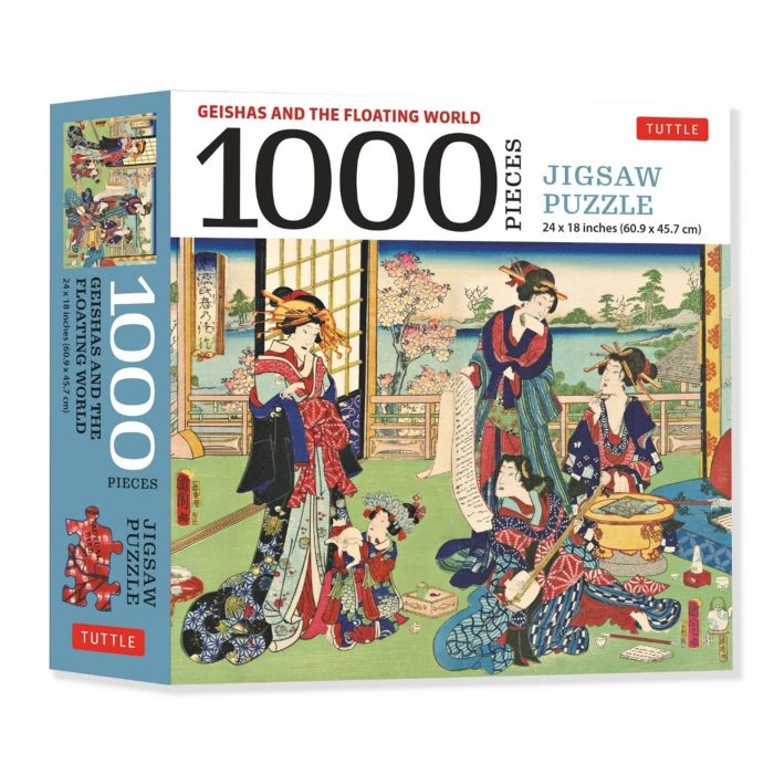 Geishas and the Floating World - 1000 Piece Jigsaw Puzzle Geishas and the Floating World - 1000 Piece Jigsaw Puzzle