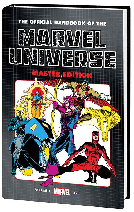 The Official Handbook of the Marvel Universe Omnibus Vol 01 (hardcover, master edition)