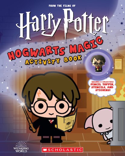 From the Films of Harry Potter: Harry Potter: Hogwarts Magic! Book with Pencil Topper