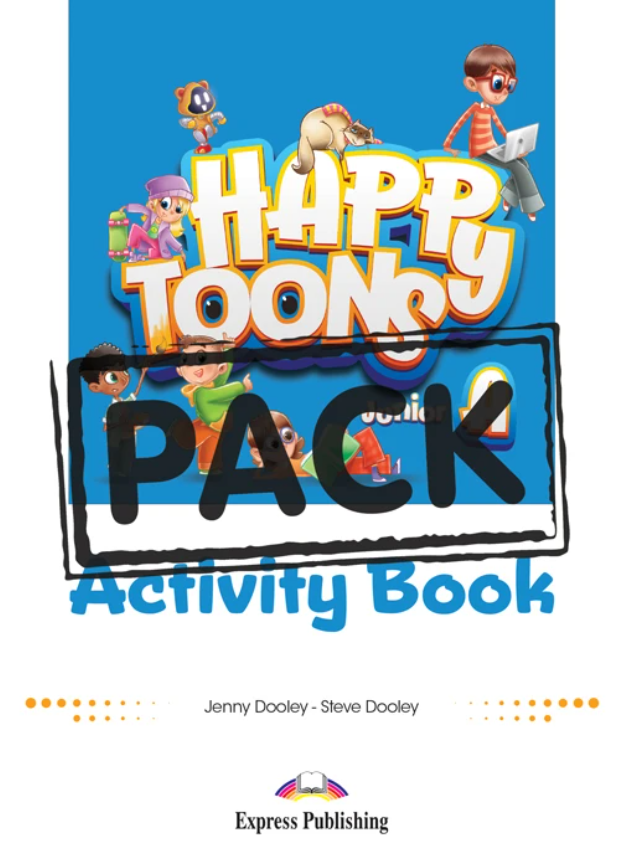 HappyToons Junior A Activity Book with DigiBooks App