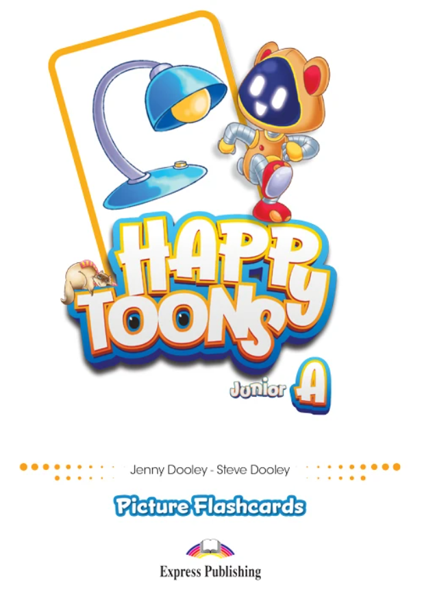 HappyToons Junior A - Picture Flashcards