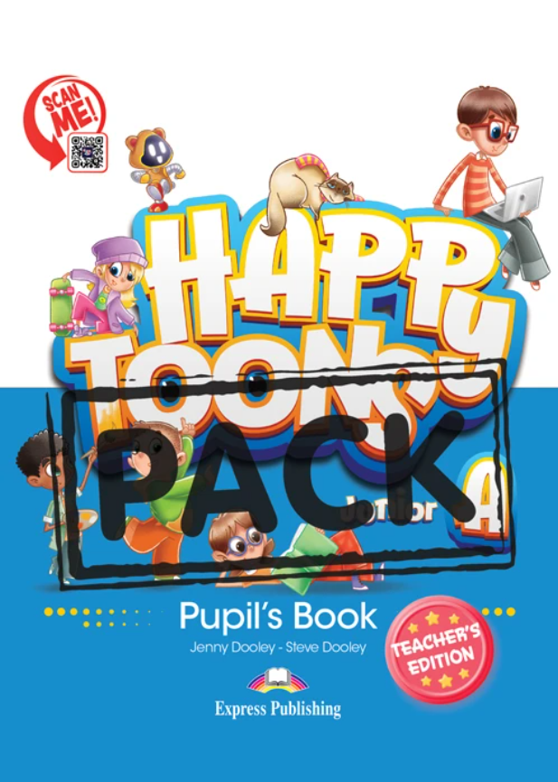 HappyToons Junior A - Pupil's Book Teacher's Edition (with Pupil's DigiBooks App)