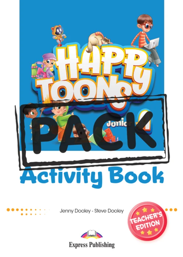 HappyToons Junior A - Activity Book Teacher's Edition (with DigiBooks App)