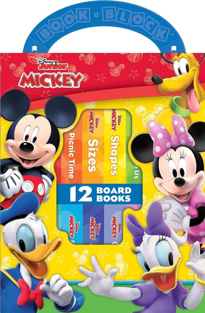 Disney Junior Mickey Mouse Clubhouse - My First Library Board Book Block 12-Book Set Disney Junior Mickey Mouse Clubhouse - My First Library Board Book Block 12-Book Set