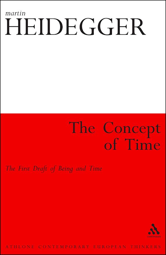 The Concept of Time The First Draft of Being and Time