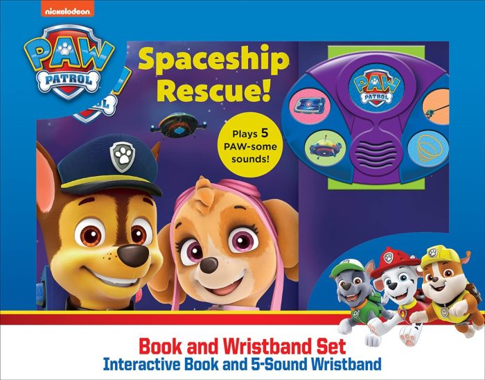Nickelodeon Paw Patrol Book And Wristband Sound Book Nickelodeon Paw Patrol Book And Wristband Sound Book