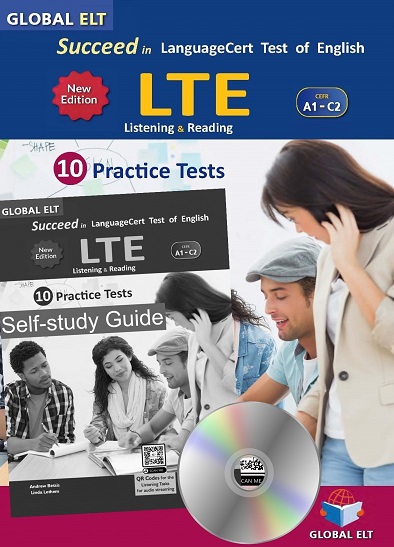 Succeed in LTE LanguageCert Test of English CEFR A1-C2 10 Practice Tests New Combined Edition - Self-study Edition