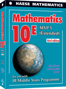 Mathematics 10E MYP 5 Extended Thrird Edition