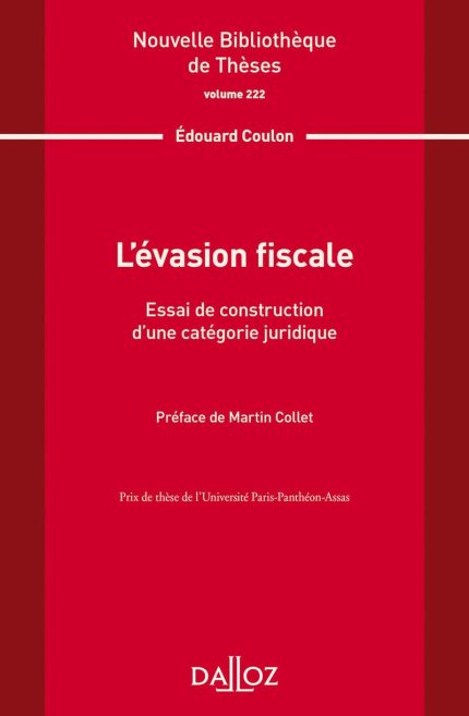 L'evasion fiscale Volume 222