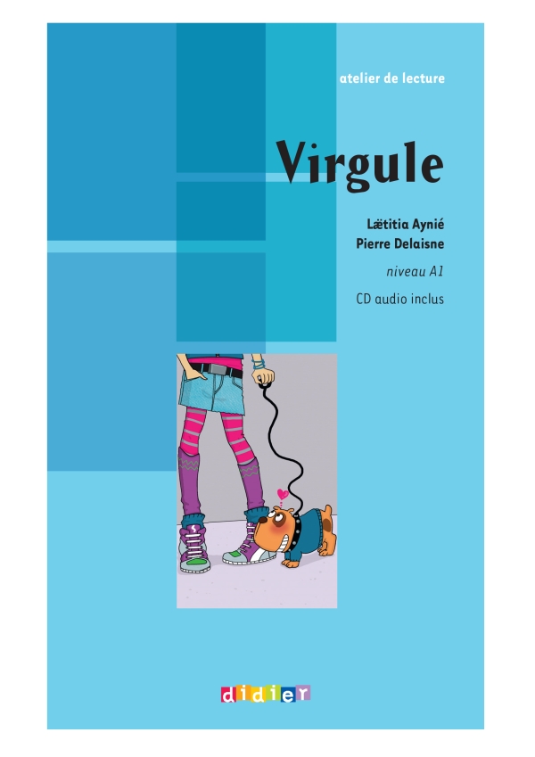 Virgule - niveau A1- - Livre Bande dessinee + CD