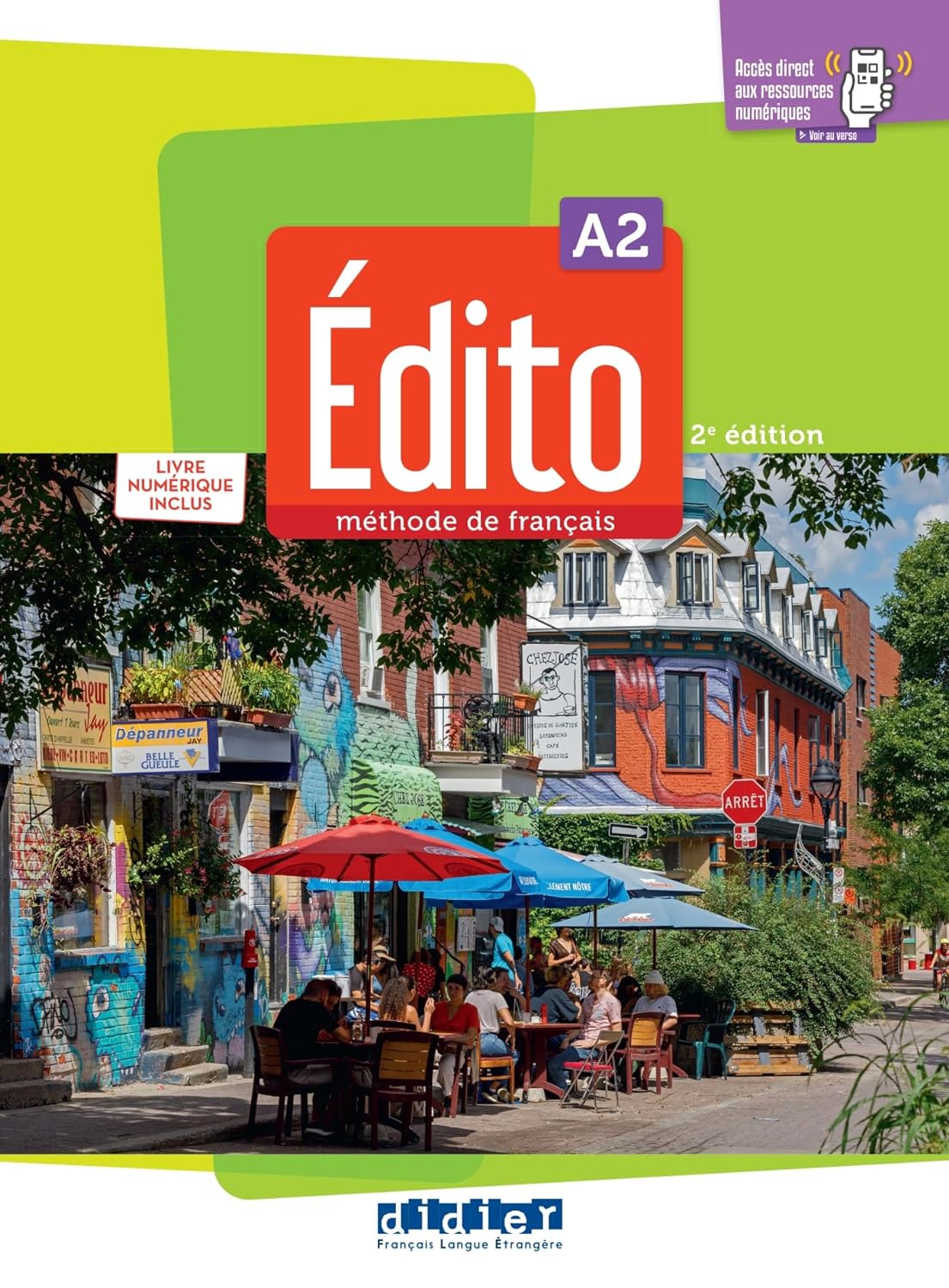 Edito A2 Methode de Francais + livre numerique + didierfle.app