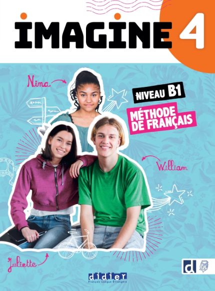 Imagine 4  Niveau B1 - Livre + didierfle.app