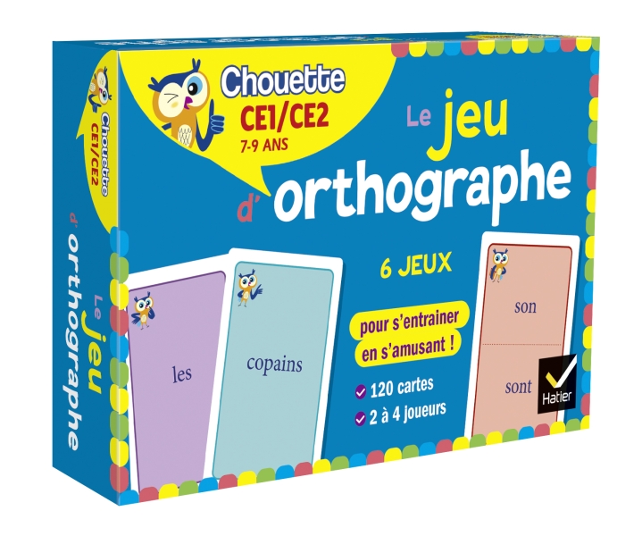Le jeu d'orthographe CE1-CE2