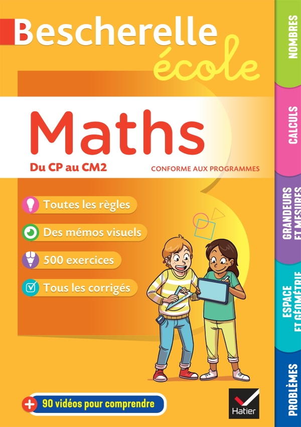 Bescherelle ecole - Maths (CP, CE1, CE2, CM1, CM2)
