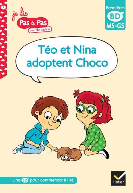 Teo et Nina adoptent Choco, MS-GS