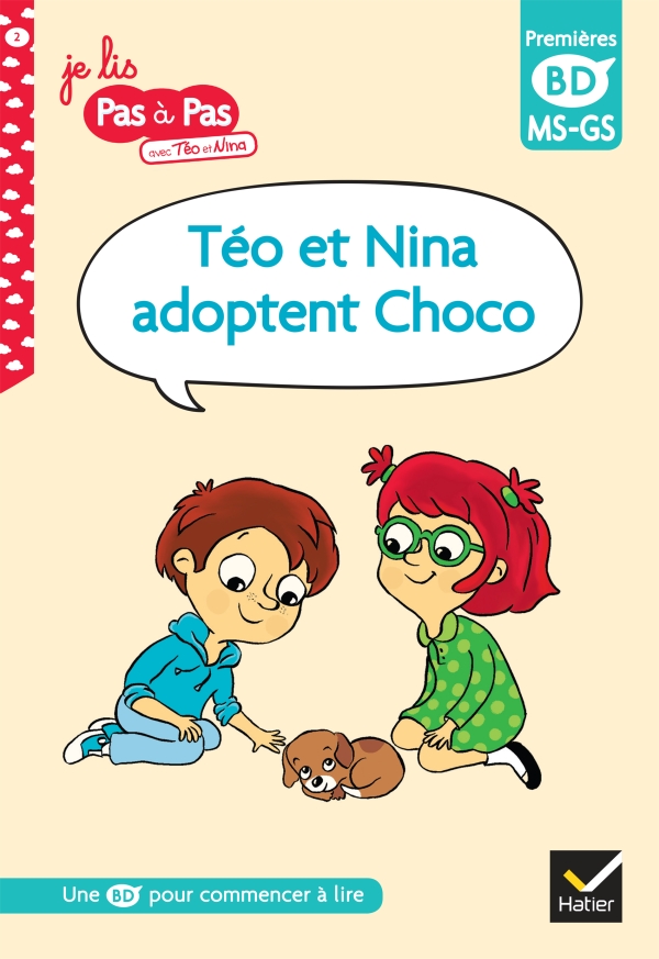 Teo et Nina adoptent Choco, MS-GS