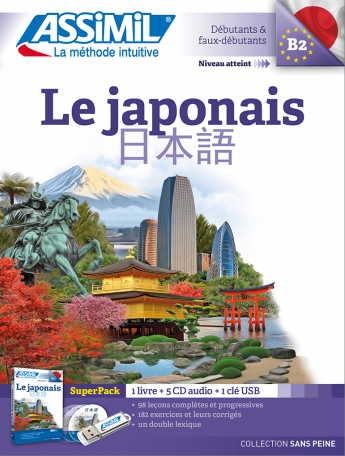 Le japonais 1 book + 5 audio CDs + 1 USB stick (MP3 files)