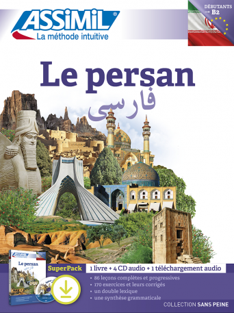 Le persan 1 book + 4 audio CDs + Downloadable MP3 files