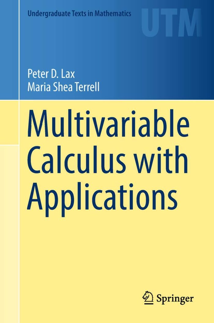 Multivariable Calculus with Applications Multivariable Calculus with Applications