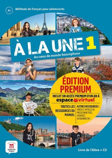 A la une A1 - Livre de l'eleve + CD