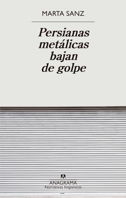 Persianas metalicas bajan de golpe