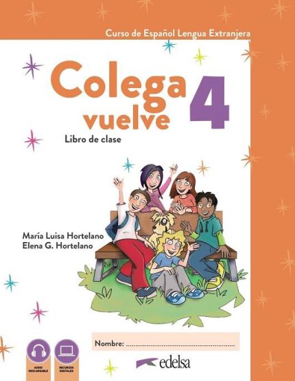 Colega Vuelve 4 A2.2 Pack (Libro del Alumno + Cuaderno de Ejercicios) + Audio descargable + Recursos Digitales