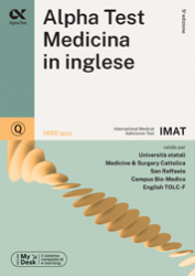 Alpha Test Medicina TOLC-MED - Medicina in Inglese IMAT 1400 Quizz