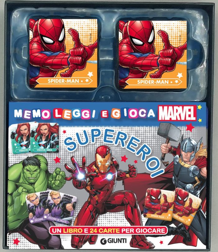 Marvel Memo leggi e gioca Supereroi Marvel Memo leggi e gioca Supereroi